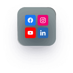 Social media group icons